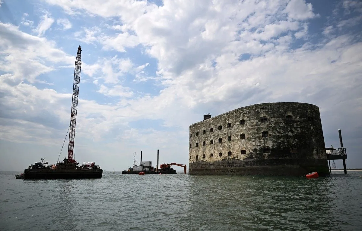 FORT BOYARD : LE LOTO DU PATRIMOINE VA ALLOUER UNE ENVELOPPE DE 500.000 EUROS POUR LA RESTAURATION DE L’ÉDIFICE