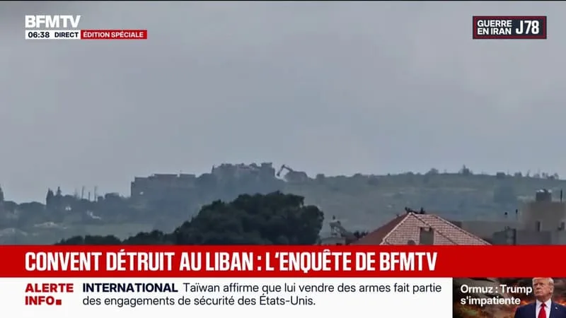 COUVENT DÉTRUIT AU LIBAN: « LE SITE EST INTACT ET EN SÉCURITÉ » SELON ISRAËL, QUI DÉMENT LES ACCUSATIONS