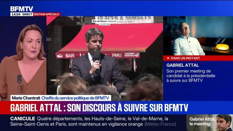 GABRIEL ATTAL : UN PREMIER MEETING À VALEUR DE TEST POUR LE CANDIDAT À LA PRÉSIDENTIELLE DE 2027