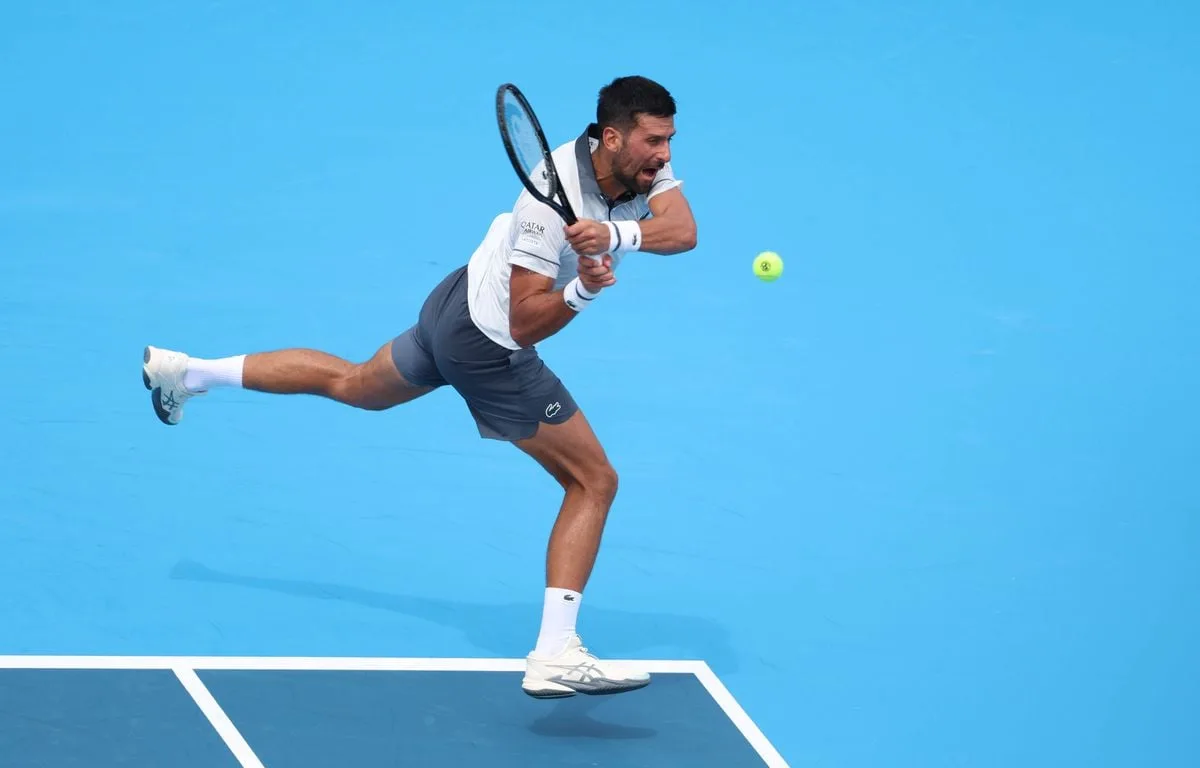 TENNIS : DE RETOUR DEPUIS SA DEMIE À WIMBLEDON, DJOKOVIC BATTU D’ENTRÉE À CINCINNATI