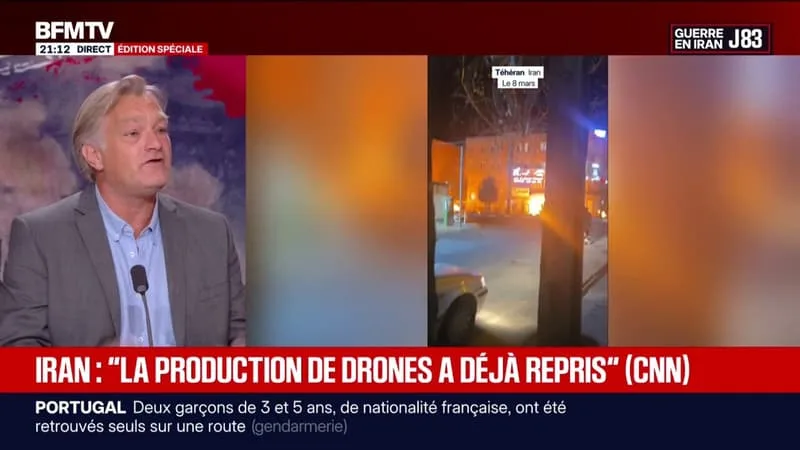 IRAN: LA PRODUCTION DE DRONES A DÉJÀ REPRIS, SELON CNN