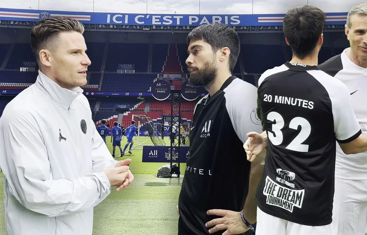LA CLASSE DE PASTORE, LE CHAMBRAGE DE MAKÉLÉLÉ… ON A DISPUTÉ UN TOURNOI AVEC DES ANCIENS DU PSG