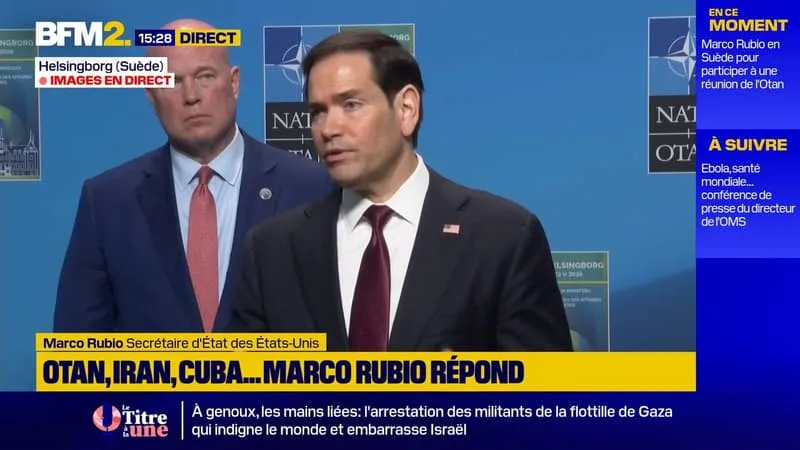 MARCO RUBIO: « NOUS DEVONS AVOIR UN PLAN B POUR SAVOIR COMMENT ROUVRIR LES DÉTROITS SI QUELQU’UN TIRE »