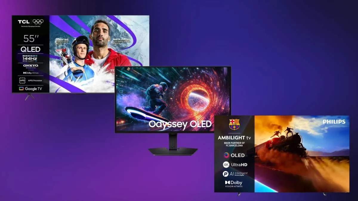 TCL 55P8K, PHILIPS 77OLED760 ET SAMSUNG ODYSSEY OLED G5 : TV ET ÉCRAN GAMING HAUT DE GAMME À PRIX CASSÉS — LES MEILLEURS BONS PLANS DU JOUR