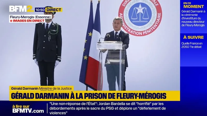 LA CRIMINALITÉ ORGANISÉE, « UNE MENACE DE SÉCURITÉ INTÉRIEURE », DÉCLARE GÉRALD DARMANIN