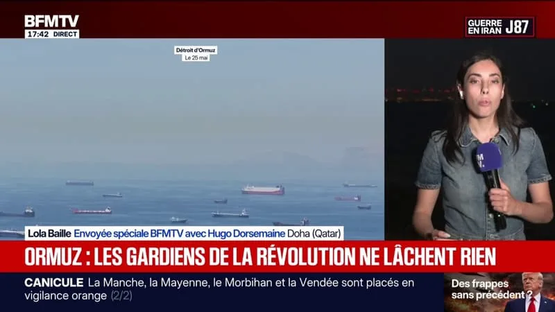 DÉTROIT D’ORMUZ: LES GARDIENS DE LA RÉVOLUTION DÉCLARENT AVOIR LAISSÉ PASSER 32 NAVIRES AU COURS DES DERNIÈRES 24H