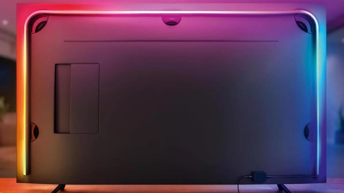 LE RUBAN PHILIPS HUE PLAY GRADIENT POUR TV 65 POUCES EST EN PROMOTION À -35 % CHEZ BOULANGER