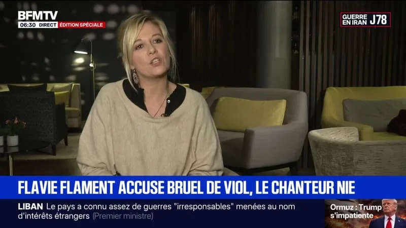 PATRICK BRUEL: CE QUE L’ON SAIT DE LA PLAINTE POUR VIOL DÉPOSÉE PAR FLAVIE FLAMENT