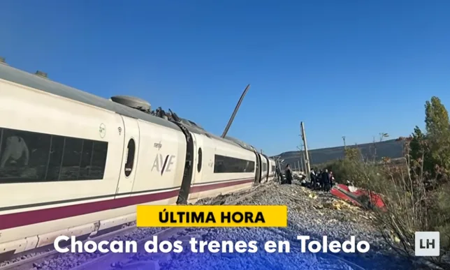 COLLISION DE DEUX TRAINS EN ESPAGNE : “AU MOINS 40 MORTS” SELON LES MÉDIAS LOCAUX