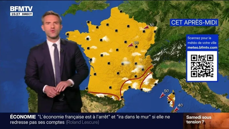 LA MÉTÉO POUR CE SAMEDI 31 OCTOBRE 2026