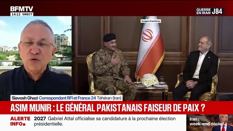 IRAN: L’HOMME FORT DU PAKISTAN ATTENDU À TÉHÉRAN