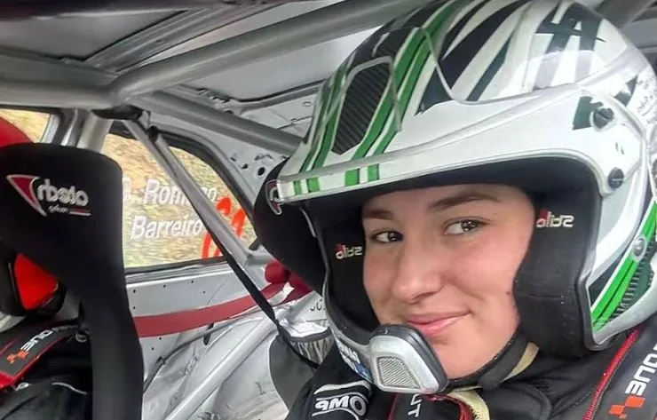 SORAYA BARREIRO, COPILOTE ESPAGNOLE DE RALLYE, EST MORTE À 20 ANS DURANT UNE COURSE, PRISE AU PIÈGE DES FLAMMES