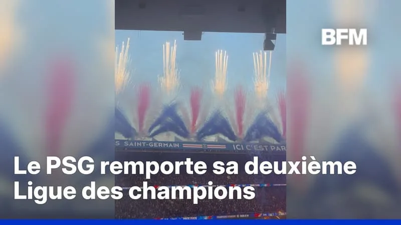 PSG – ARSENAL: LE PSG REMPORTE SA DEUXIÈME LIGUE DES CHAMPIONS