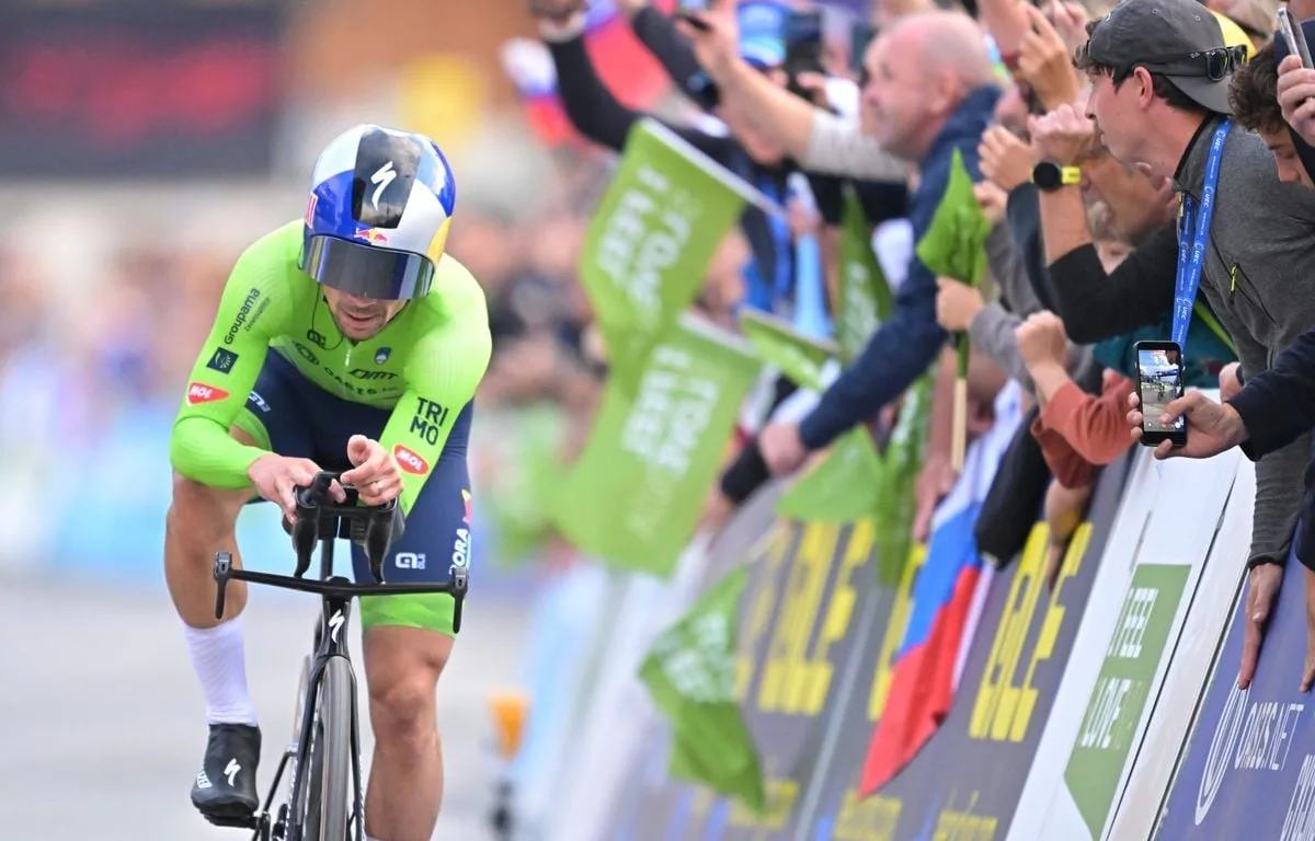 CYCLISME : LE CLASSEMENT APRÈS LE CONTRE-LA-MONTRE HOMMES DES CHAMPIONNATS D’EUROPE
